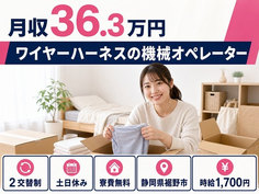 裾野市×寮費無料◆ワイヤーハーネス(コネクタ部分)のオペレーター／土日休みの詳細画像